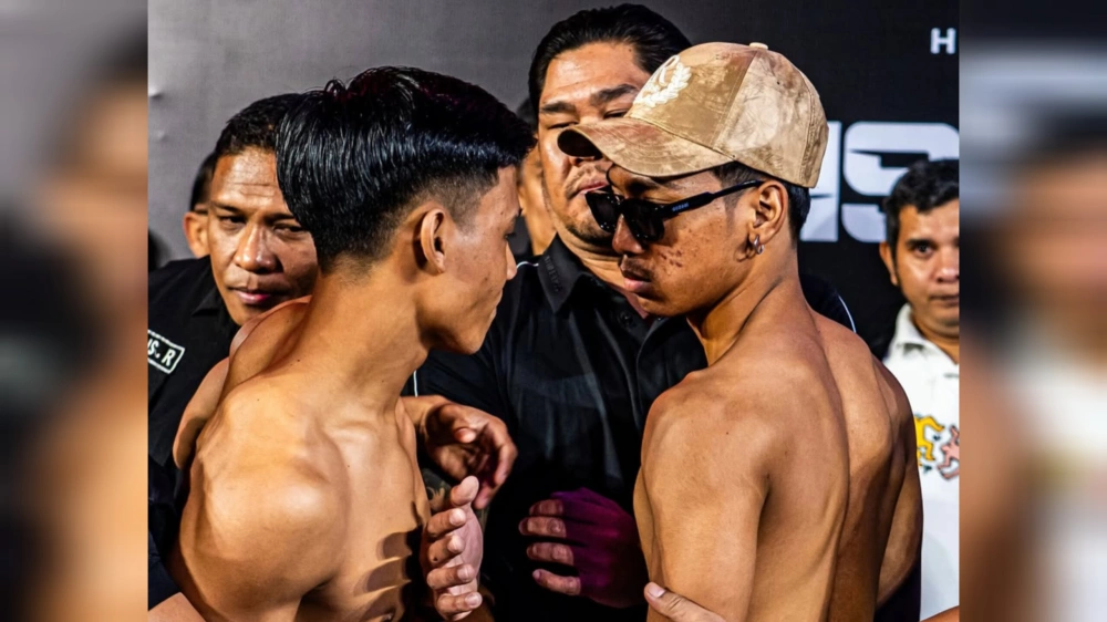 Edy Boxing vs Capung di HSS Series 6. [Instagram]