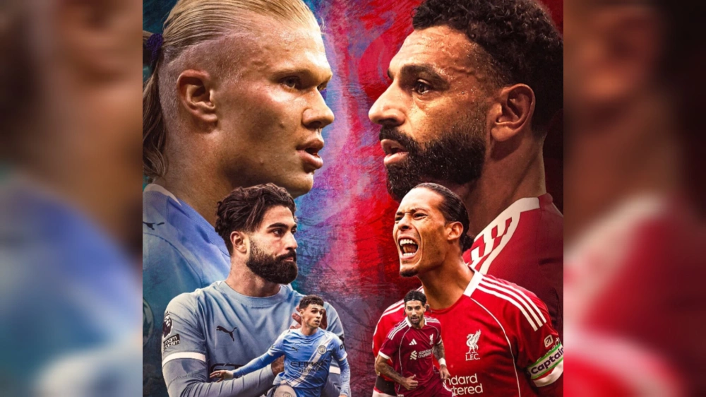 Pertandingan Besar Manchester City vs Liverpool. [Instagram]