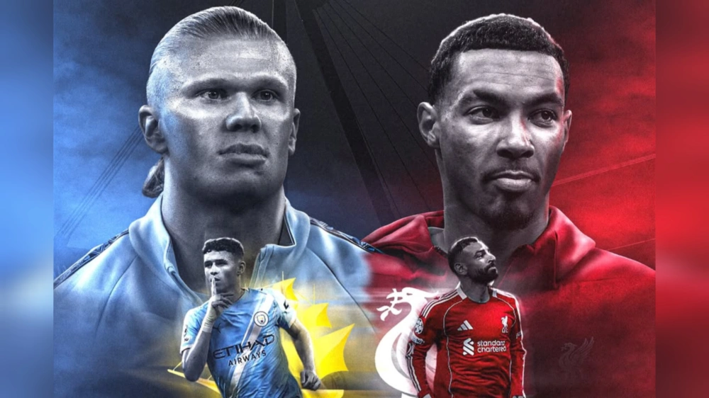 Manchester City vs Liverpool laga krusial penentuan gelar juara. [Instagram]