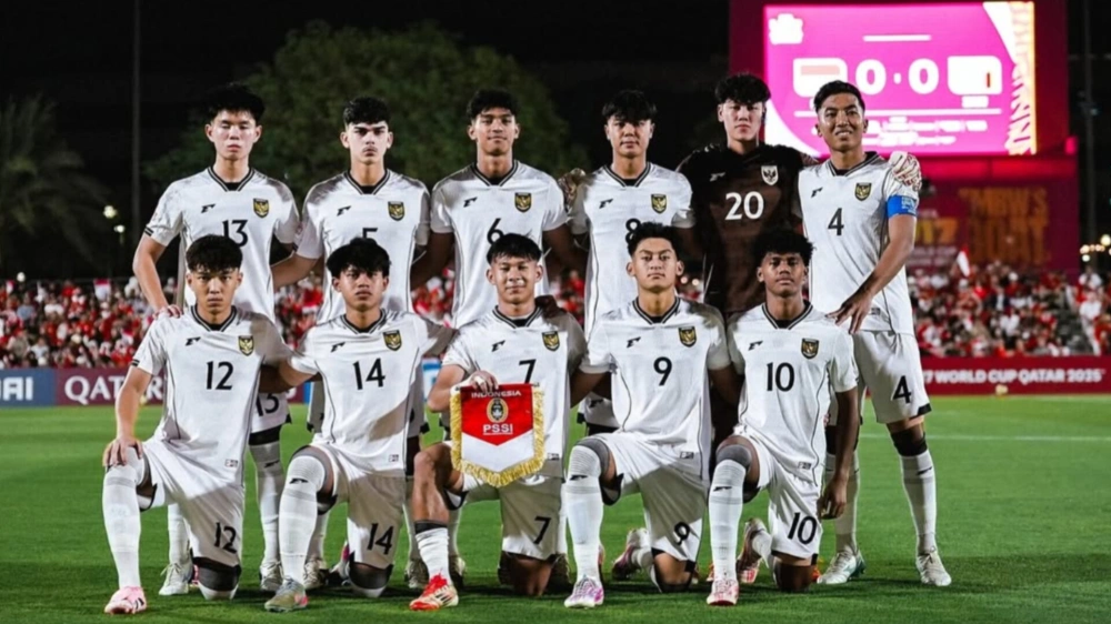 Skuad Timnas Indonesia U-17. [Instagram]