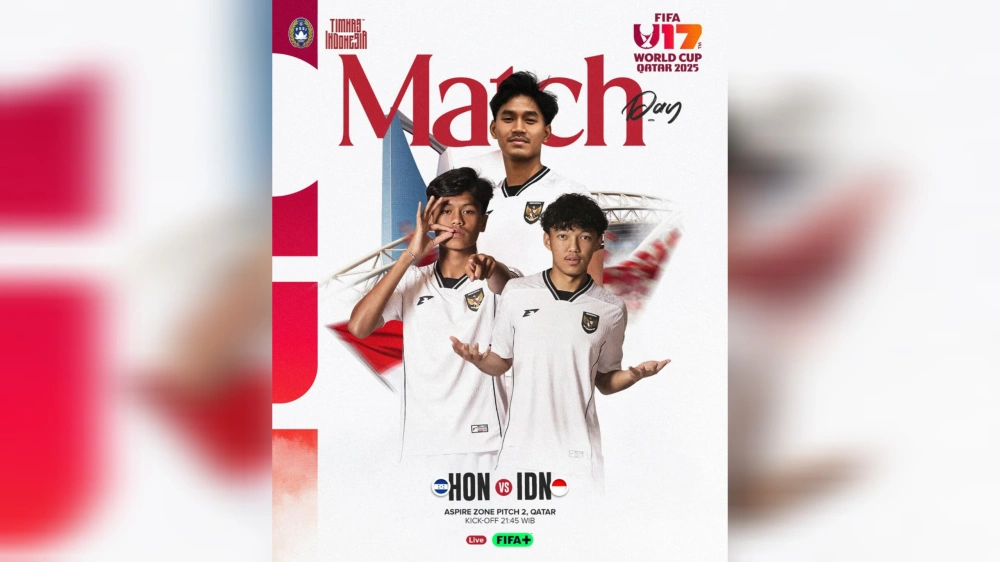 Timnas Indonesia U-17 vs Honduras. [Instagram/@timnasindonesia]