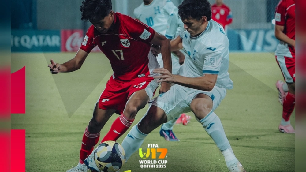 Indonesia U-17 vs Honduras U-17. [Instagram/@timnasindonesia]