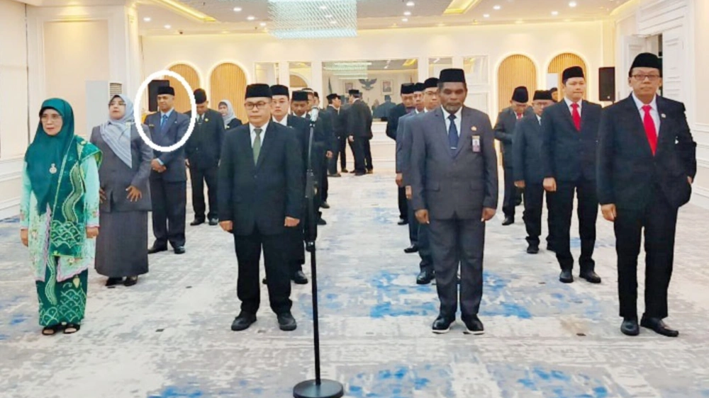 Para pejabat yang dilantik Menag Nasaruddin Umar. [Ist]