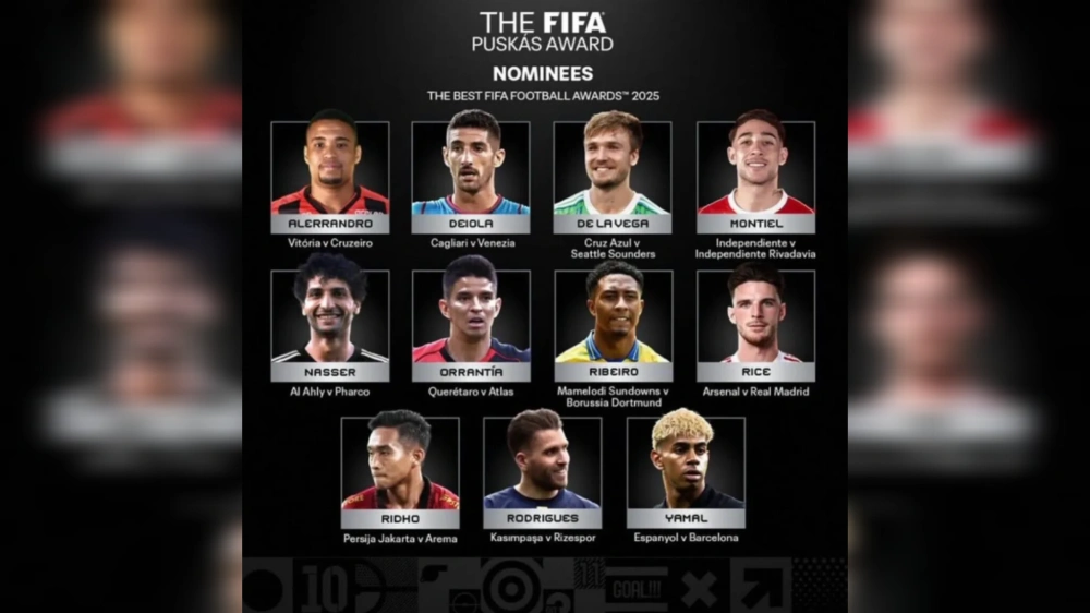 Nominsasi Puskas Awards 2025. [Instagram]