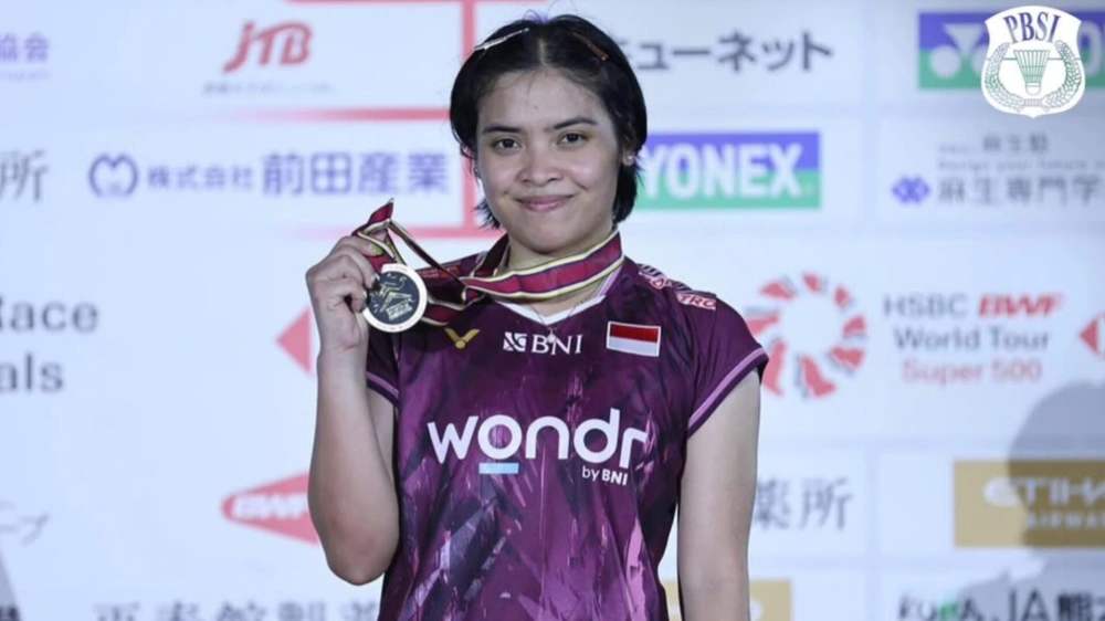 Finish Runner-Up dengan Air Mata! Gregoria Kalah Setelah Duel Menegangkan