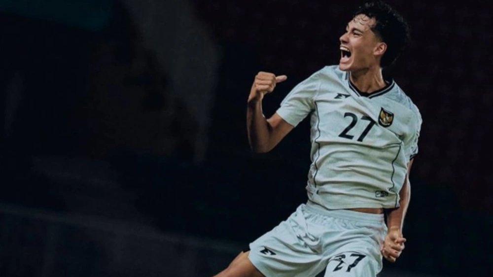 Rafael Struick, pencetak gol kedua Timnas Indonesia U-23. [Instagram/@timnasindonesia]