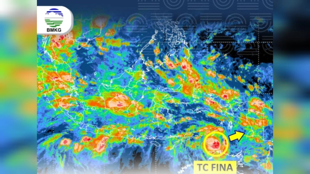 BMKG Sebut Siklon Tropis Fina Terbentuk, Apa Itu?