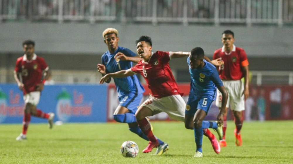 Indonesia vs Curacao. [Instagram]