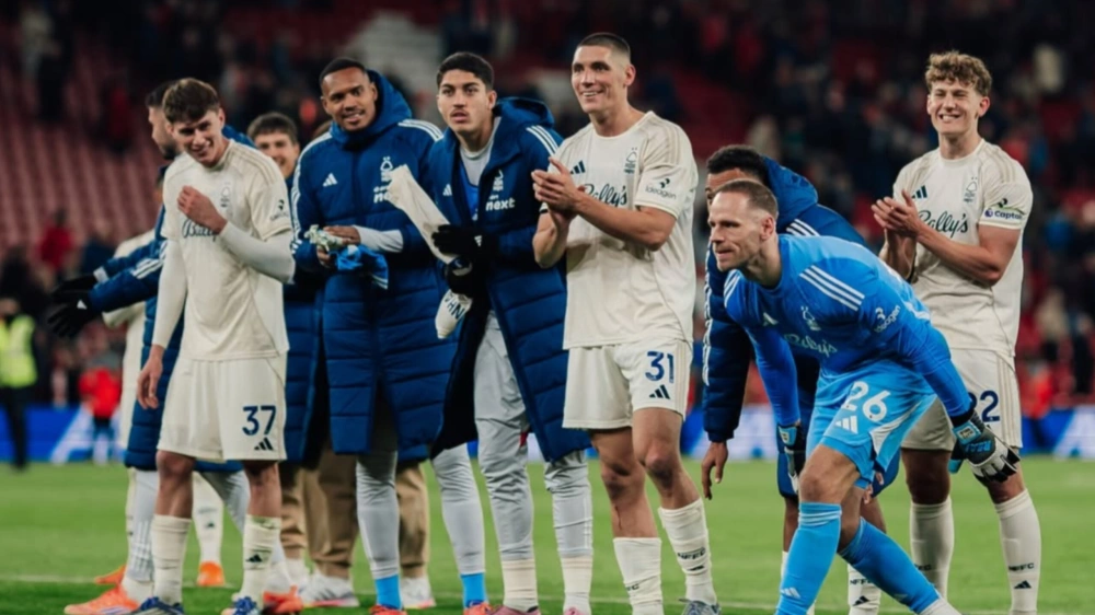 Pemain Nottingham Forest. [Instagram/@officialnffc]