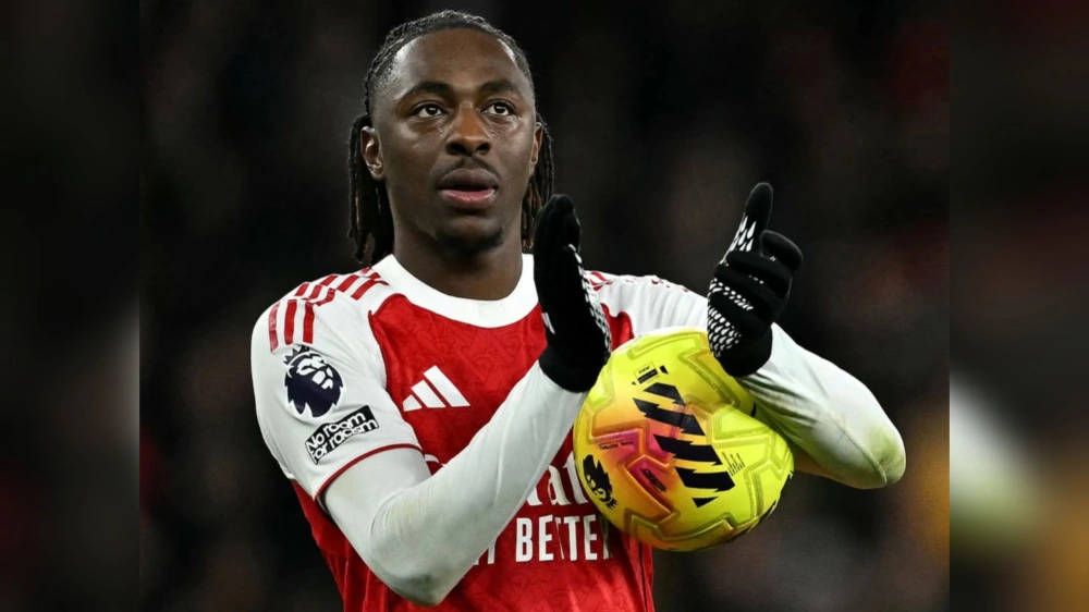 Eze mengamuk dan cetak hat-trick. [Instagram/@arsenal]