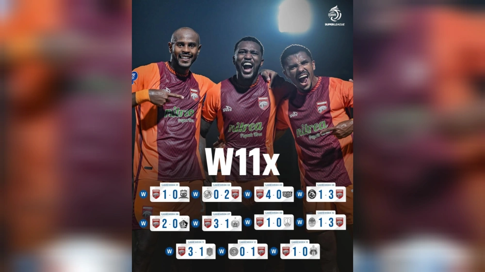 Borneo FC masih sempurna di Super League. [Instagram/@borneofc.id]