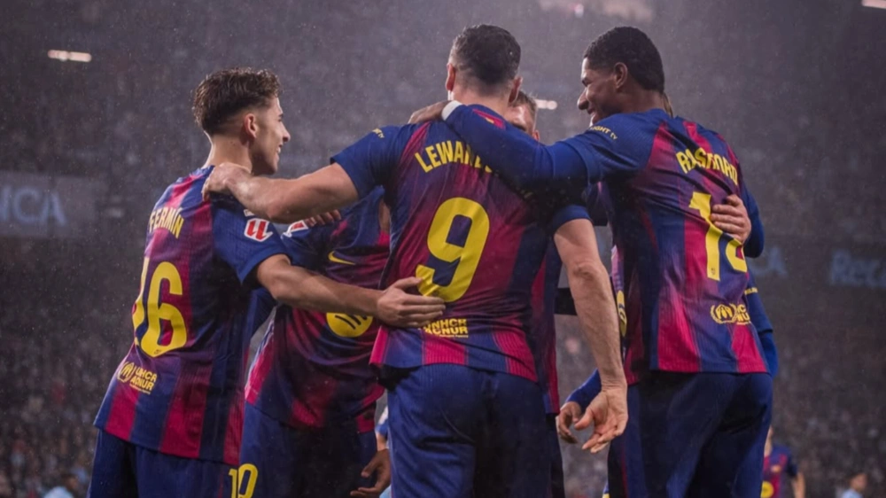 Pemain Barcelona. [Instagram/@fcbarcelona]