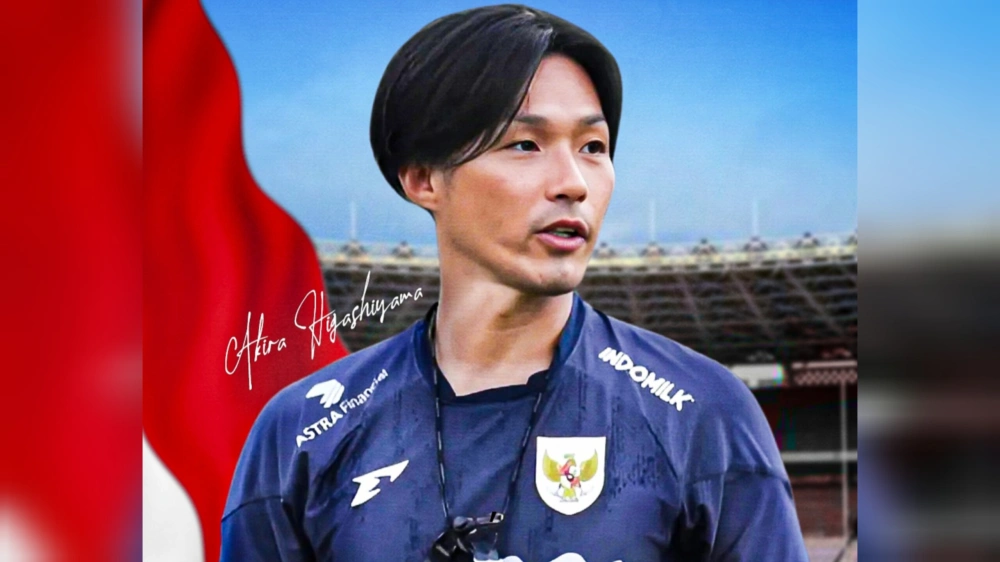 Pelatih sementara Timnas Putri Indonesia, Akira Higashiyama. [Instagram]