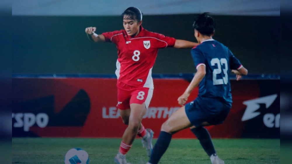 Timnss Putri Indonesia vs Nepal. [Instagram/@timnasindonesia]