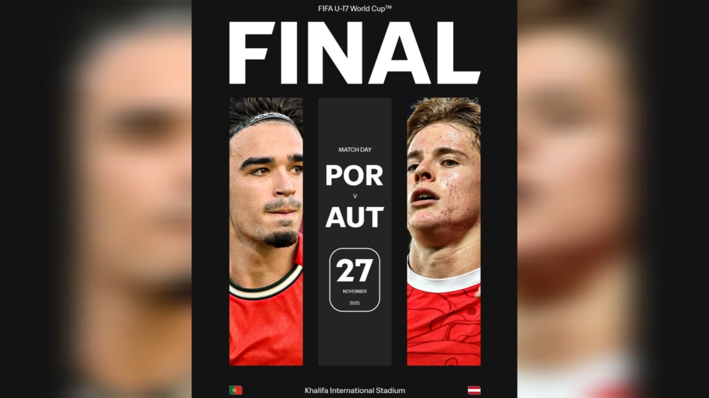 Portugal U-17 vs Austria U-17. [Instagram]
