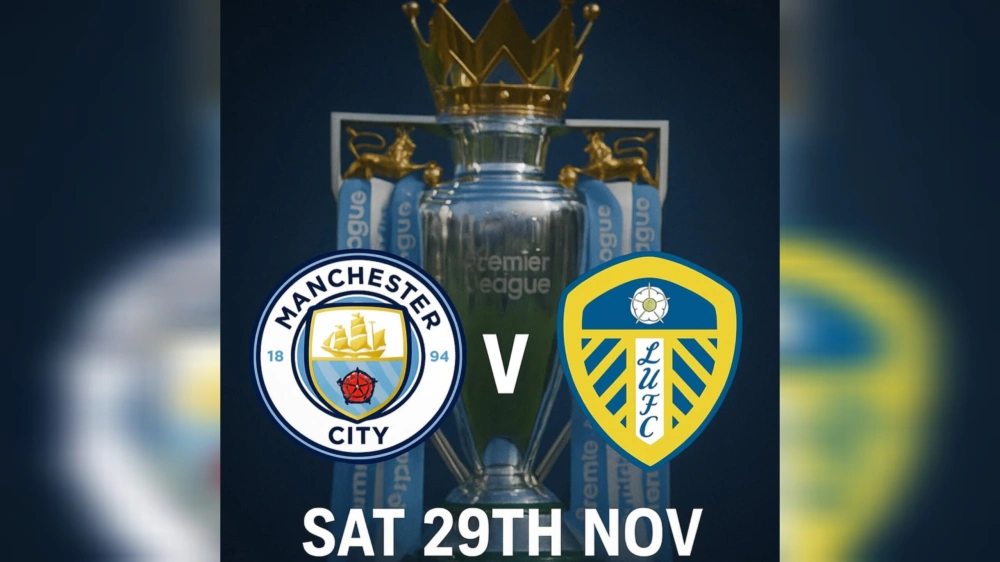 Man City vs Leeds United. [Instagram]