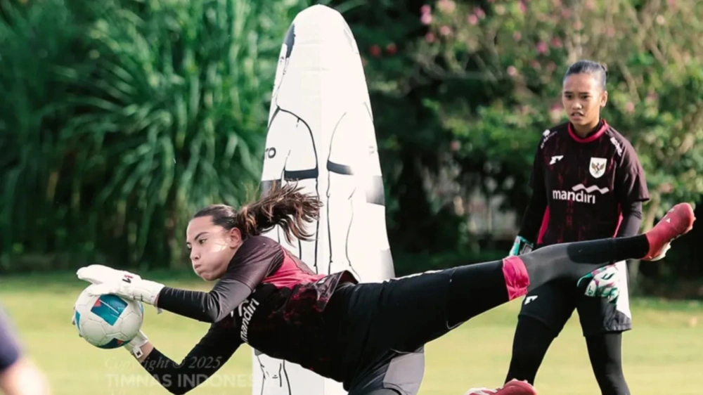 Timnas Putri Indonesia saat latihan. [Instagram/@timnasindonesia]