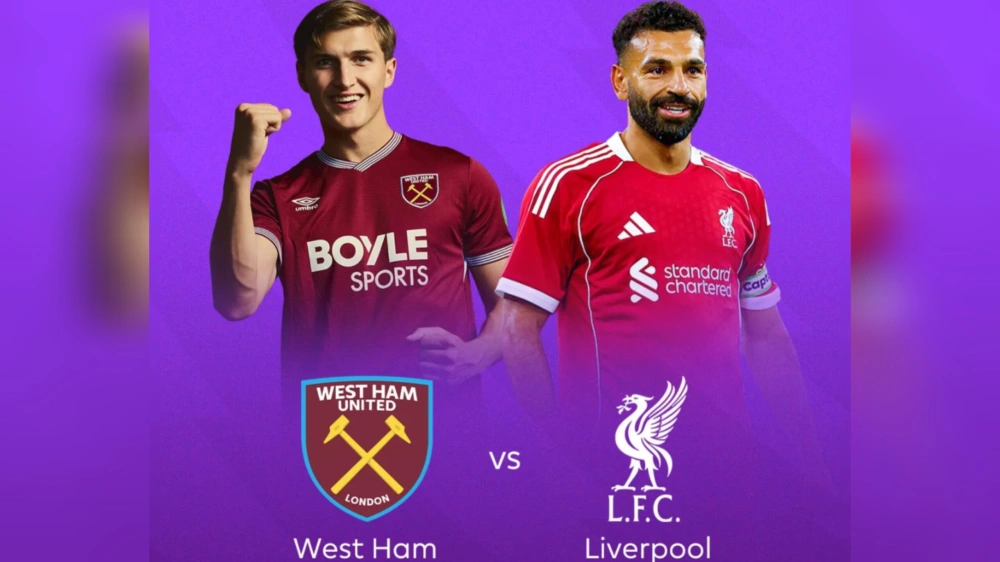 West Ham vs Liverpool. [Instagram]