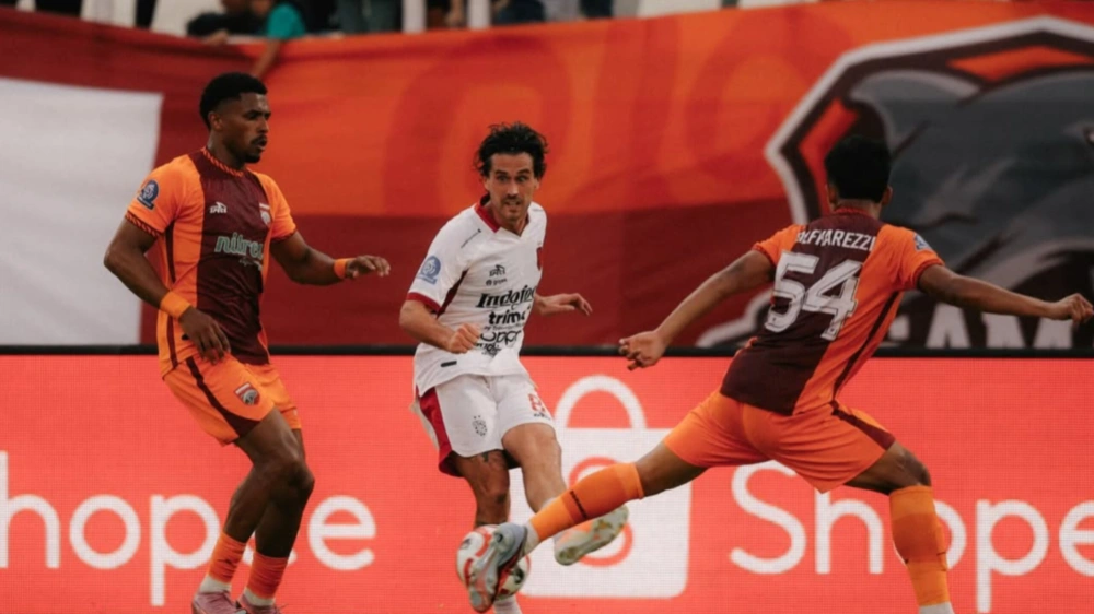 Borneo FC vs Bali United. [Instagram/@baliunitedfc]