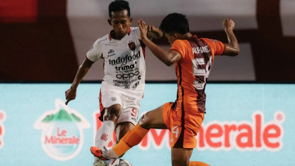 Borneo FC vs Bali United. [Instagram/@baliunitedfc]