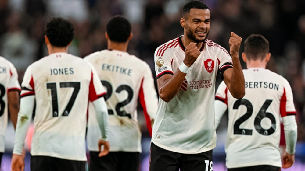 Cody Gakpo cetak gol kedua buat Liverpool. [Instagram/@liverpoolfc]