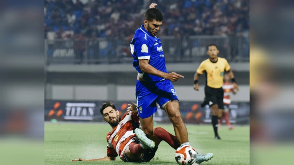 Madura Unoted vs Persib Bandung. [Instagram/@persib]