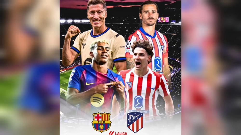 Barcelona vs Atletico Madrid. [Instagram]