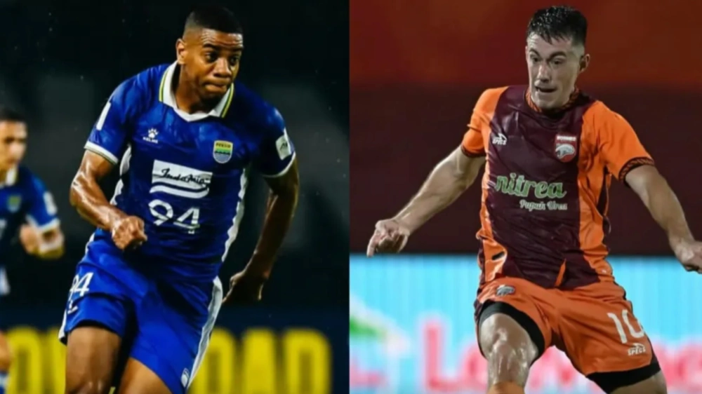 Persib vs Borneo FC. [Instagram]