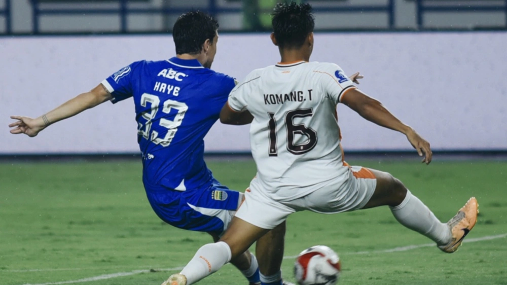 Persib vs Borneo FC. [Instagram/@persib]