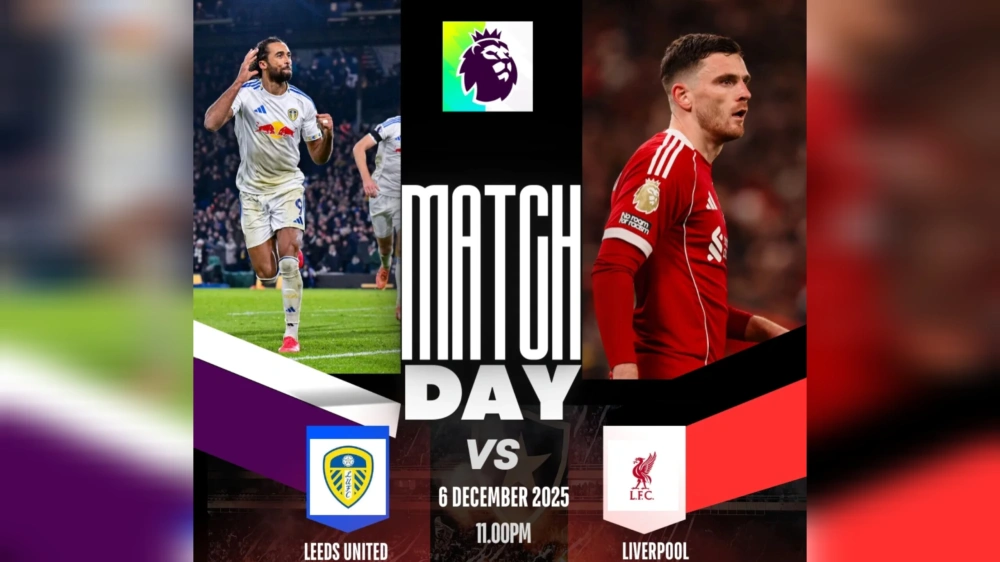 Leeds vs Liverpool. [Instagram]
