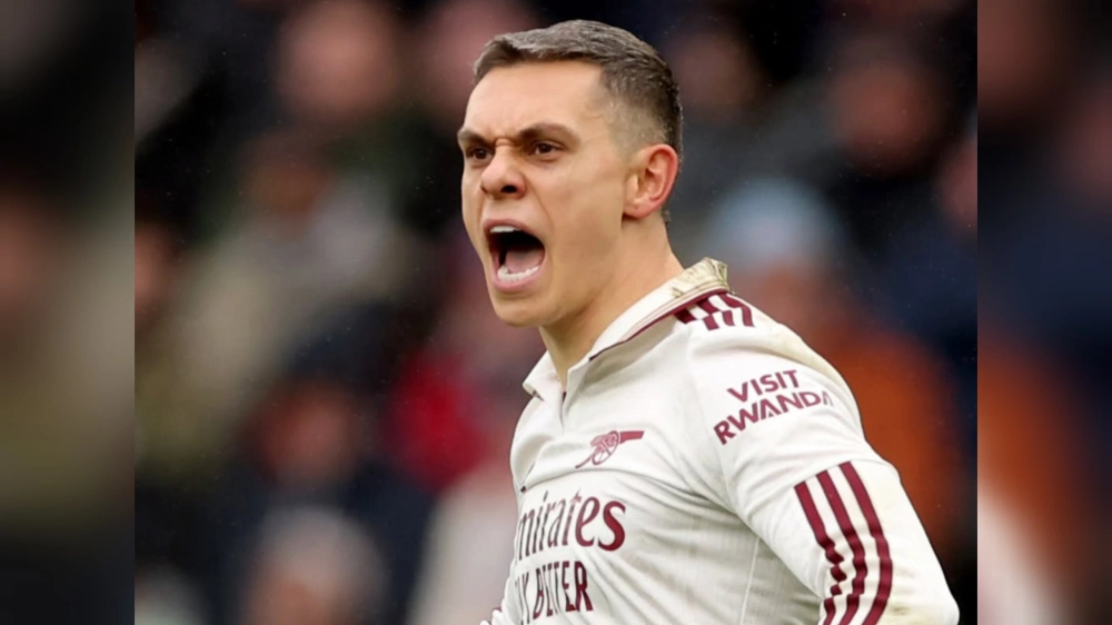 Trossard sempat samakan kedudukan. [Instagram/@arsenal]