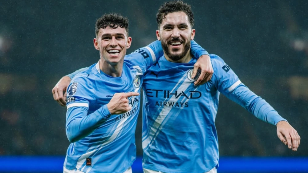 Foden mantapkan kemenangan Man City. [Instagram/@mancity]