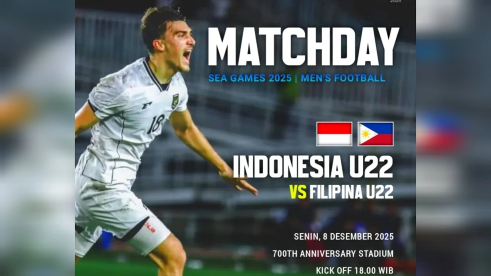 Timnas Indonesia U-22 vs Filipina. [Instagram]