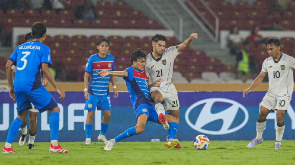 Timnas Indonesia U-22 vs Filipina. [Ist]