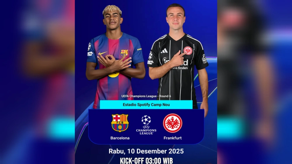 Barcelona vs Eintracht Frankfurt. [Instagram]