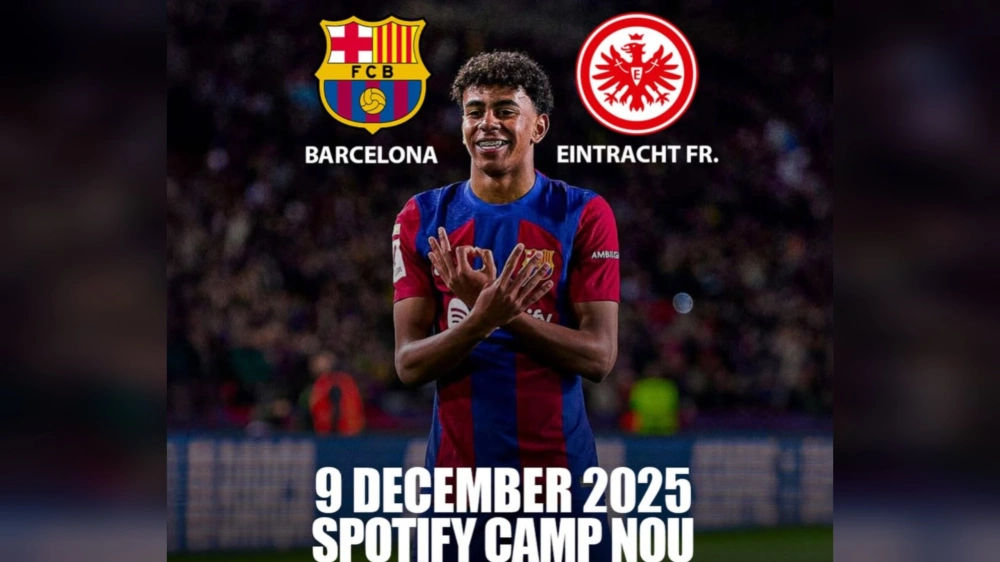 Barcelona vs Eintracht Frankfurt. [Instagram]
