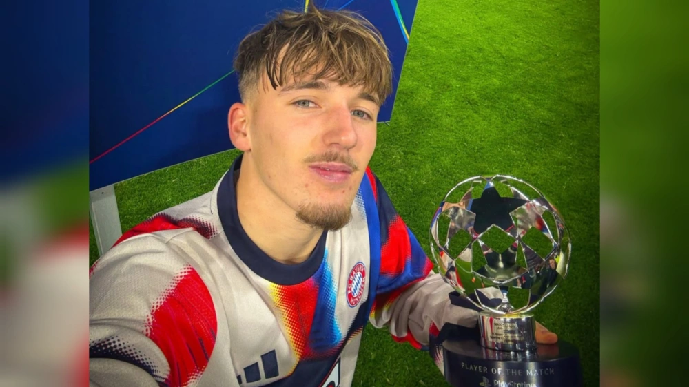 Lennart Karl, wonderkid Bayern Munich. [Instagram/@f bayern]