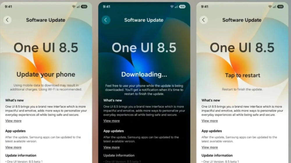 One UI 8.5. [Instagram]