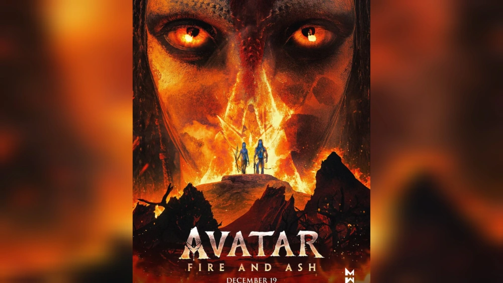 Film Avatar: Fire and Ash. [Instagram]