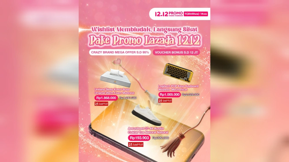 Sikat promo lazada. [Instagram]