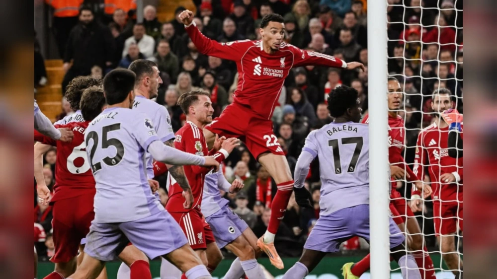 Gol kilat Ekitike. [Instagram/@liverpoolfc]