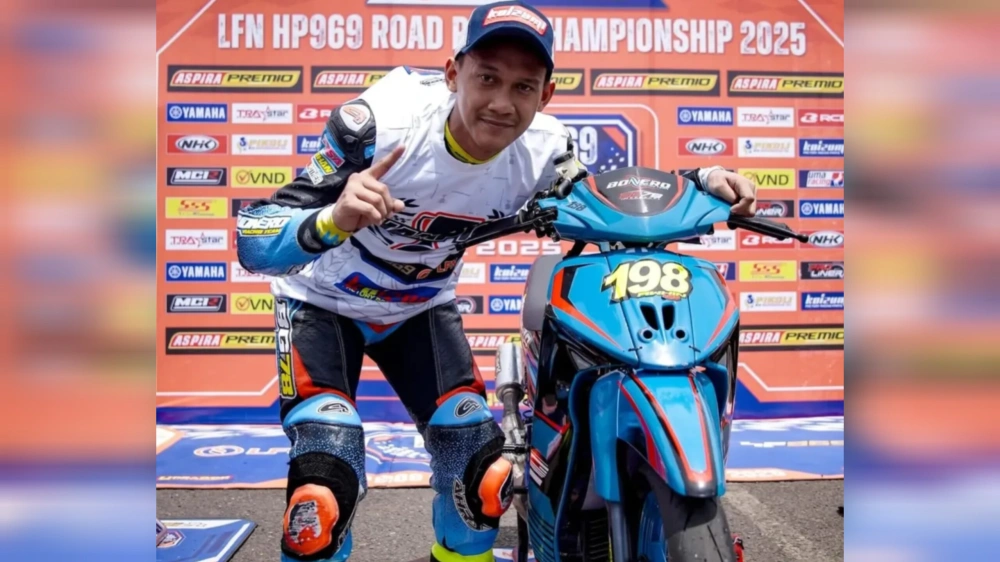 Pembalap Awhin Sanjaya meninggal dunia. [Instagram]