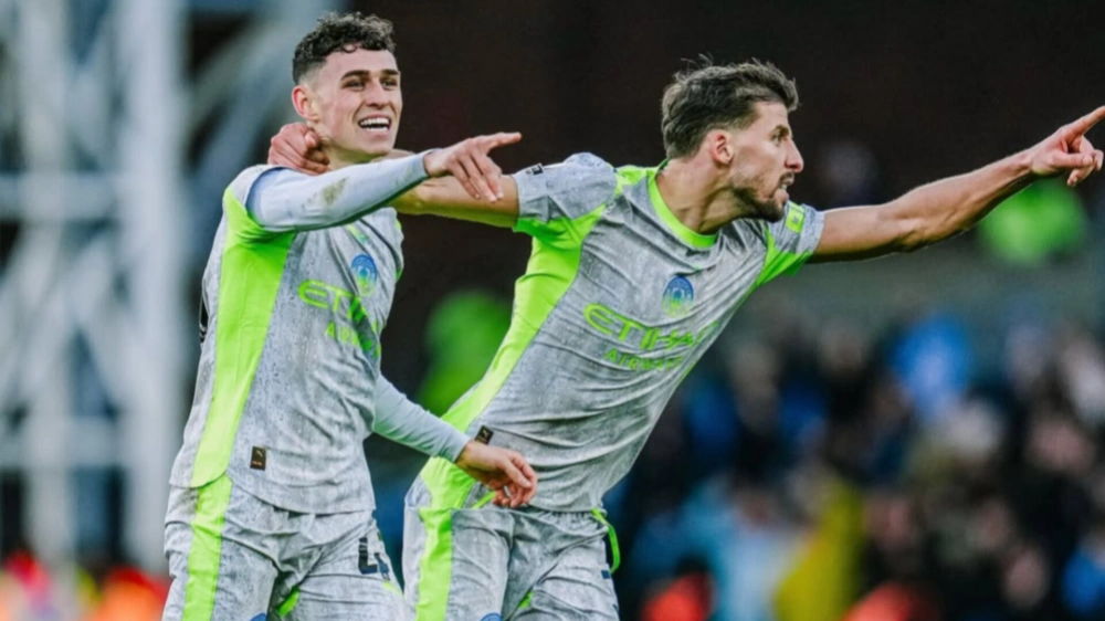 Foden sumbang gol. [Instagram/@mancity]