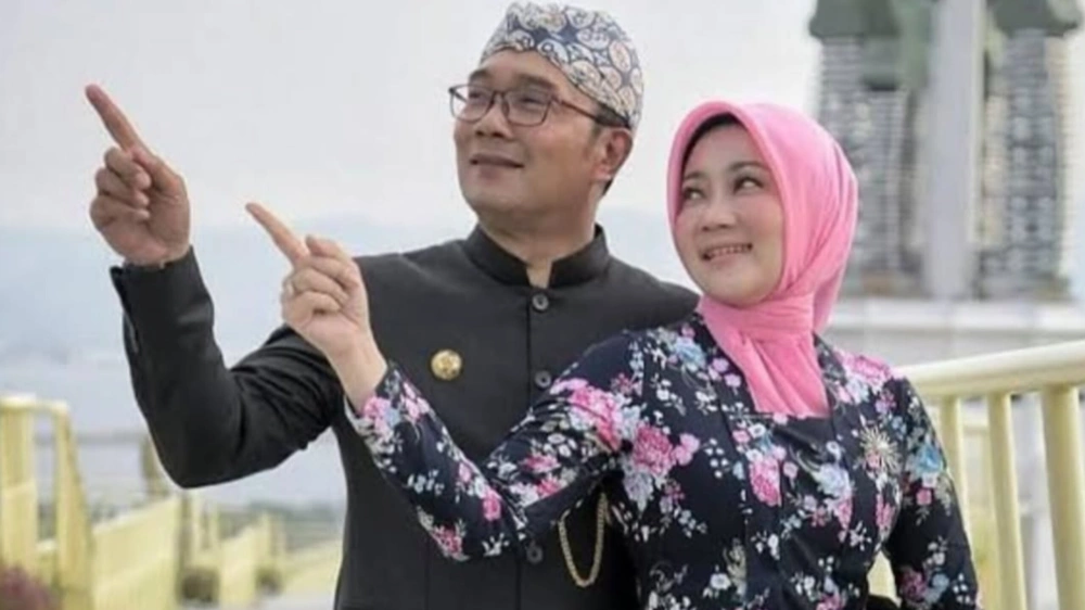 Foto Ridwan Kamil dan Atalia sebelum adanya gugatan perceraian 