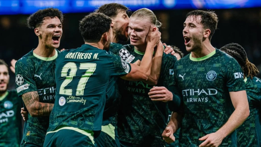 Pemain Man City. [Instagram/@mancity]