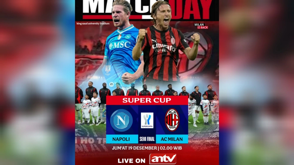 Napoli vs AC Milan. [Instagram]