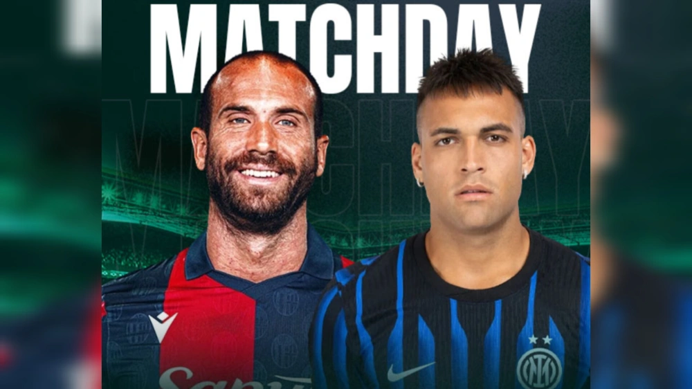 Bologna vs Inter Milan. [Instagram]