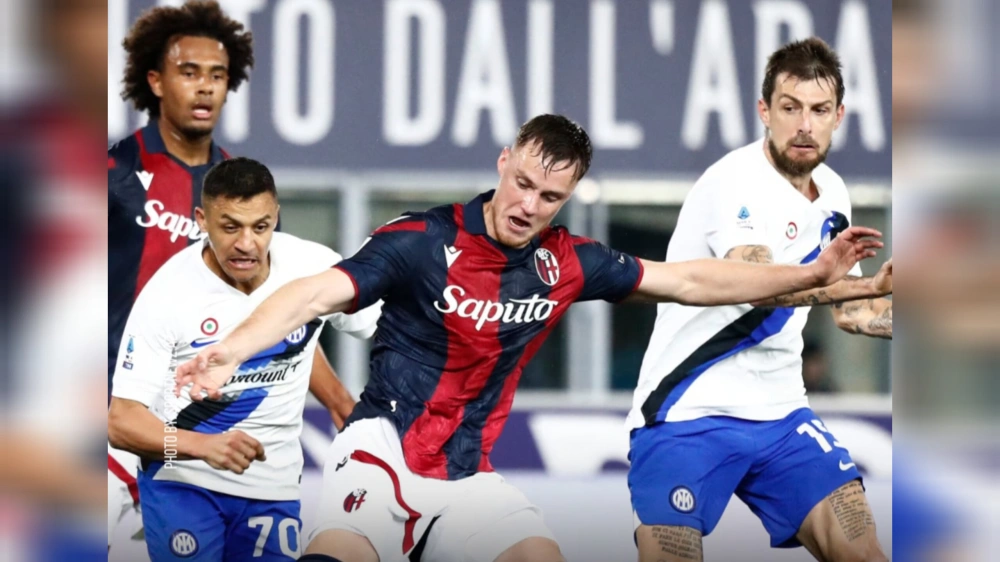 Bologna vs Inter Milan. [Instagram]