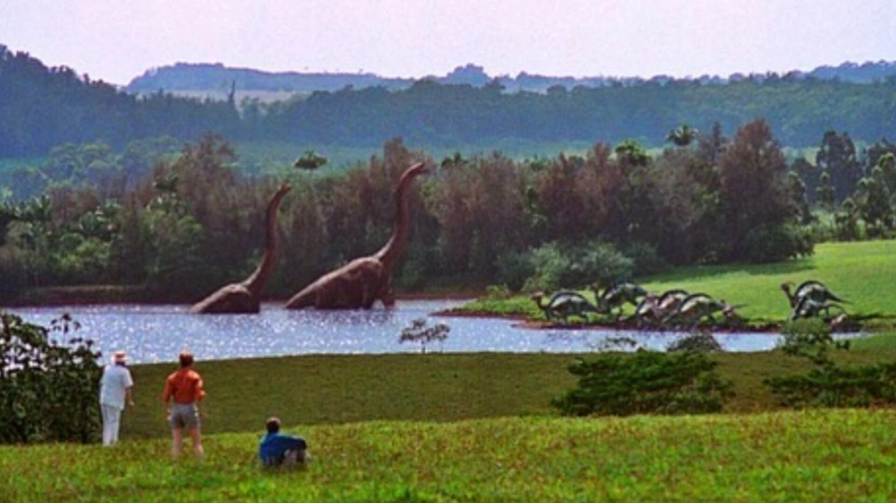 Film Jurassic Park (1993). [Instagram]