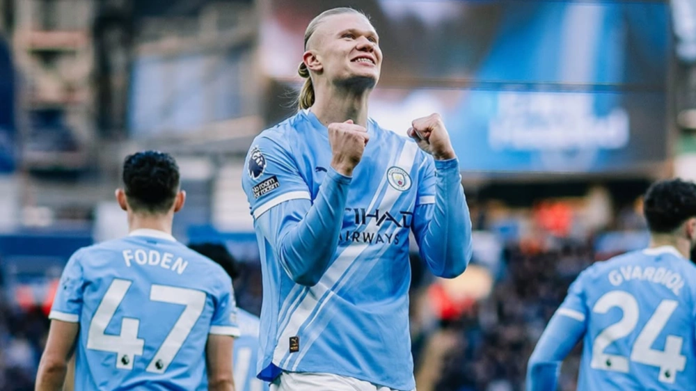 Erling Haaland. [Instagram/@mancity]